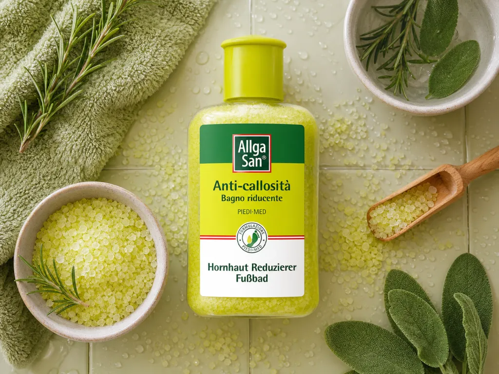 Come si usa Sali per pediluvio anti-callosità - Flacone