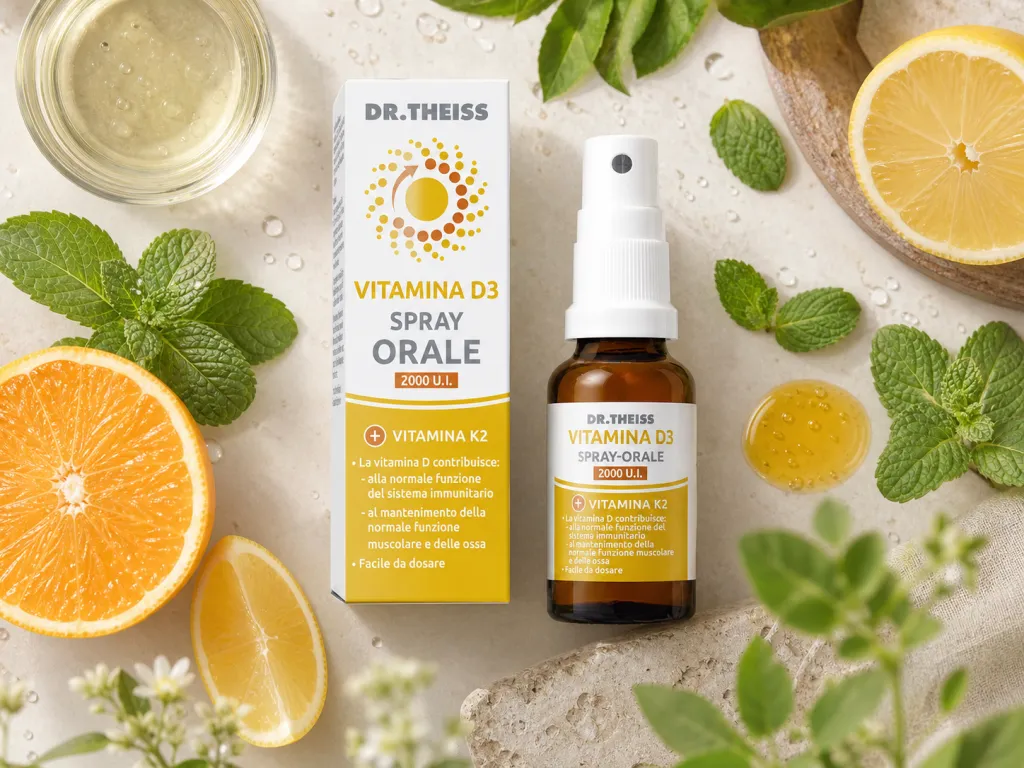 Come si usa Vitamina D3 Spray Orale -  integratore alimentare