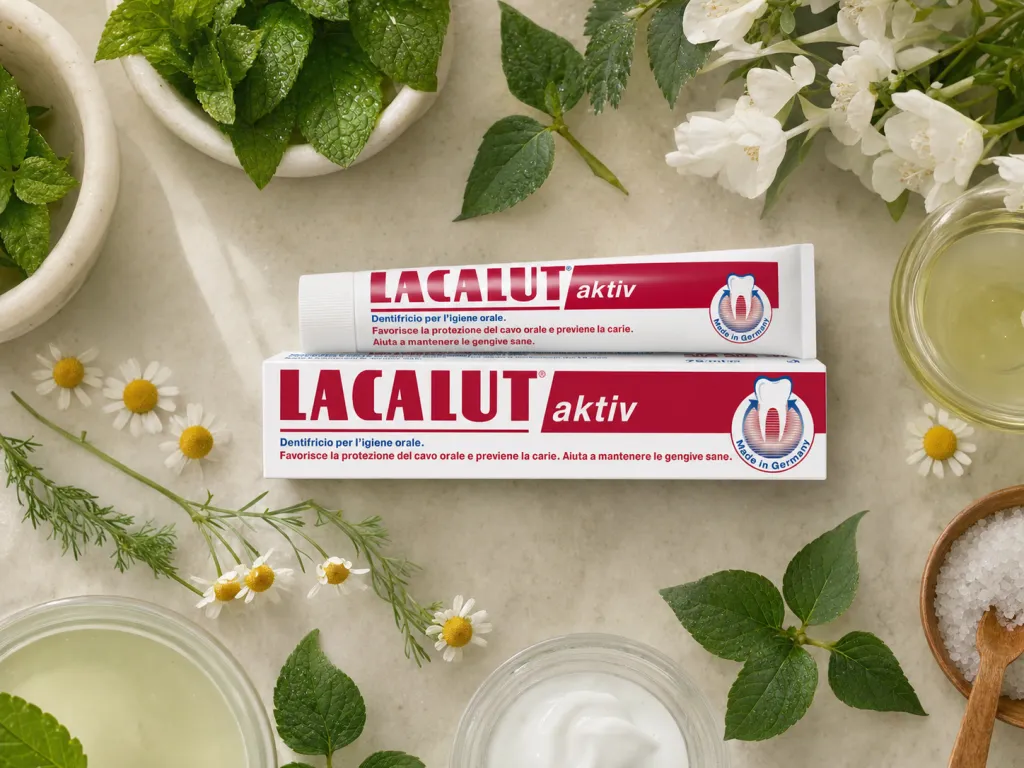 Come si usa Lacalut Aktiv  crema dentifricia anti placca