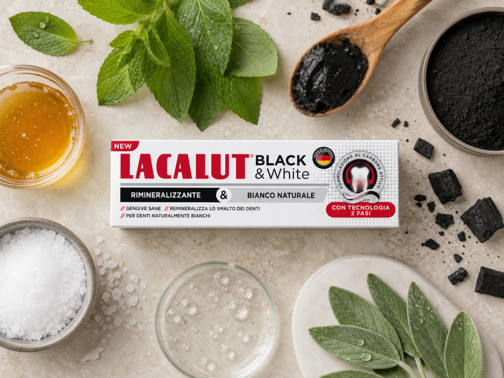 Come si usa LACALUT BLACK & WHITE