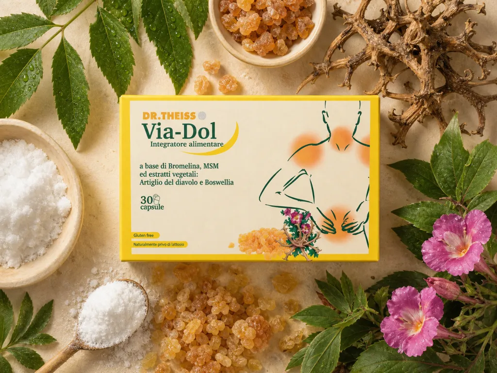 Come si usa Via-Dol capsule Artiglio del Diavolo e Boswellia