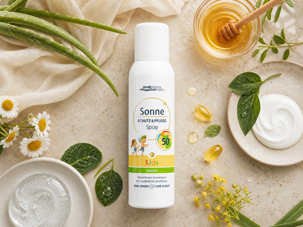 Come si usa Medipharma solare Kids Aerosol-Spray SPF 50+ 150 ml