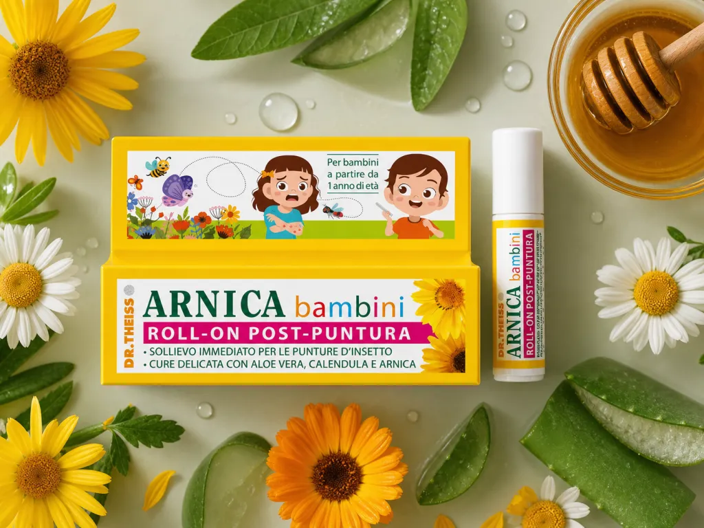 Come si usa Arnica Bambini | Roll On Post Puntura
