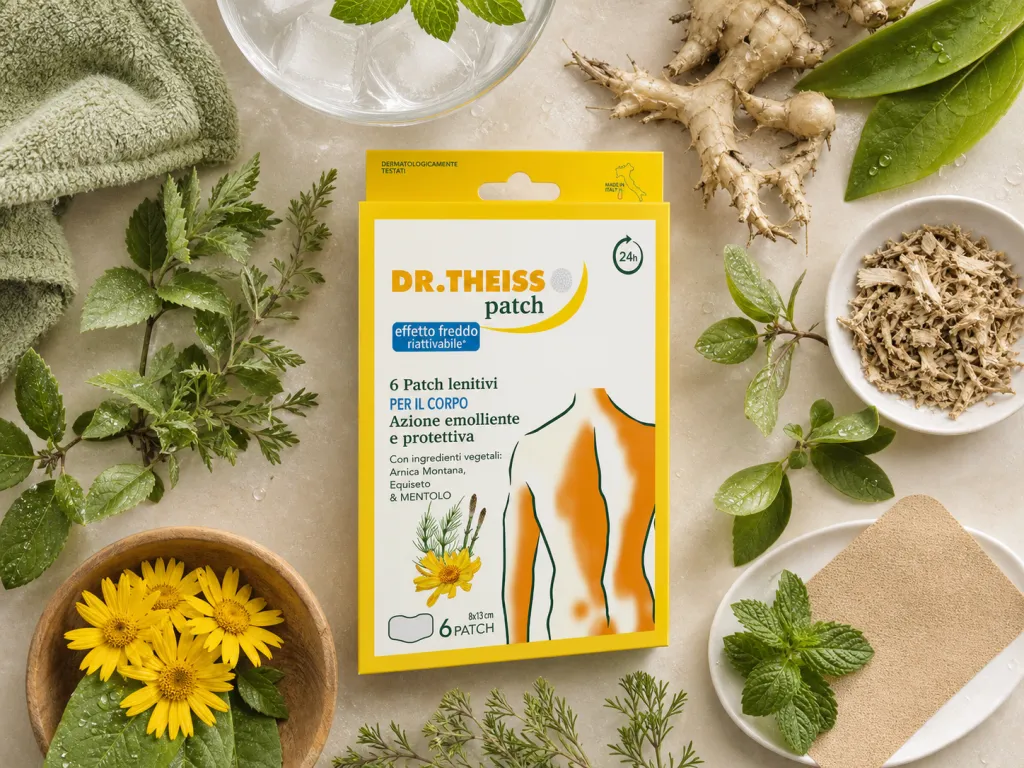 Come si usa Dr.Theiss patch – effetto freddo