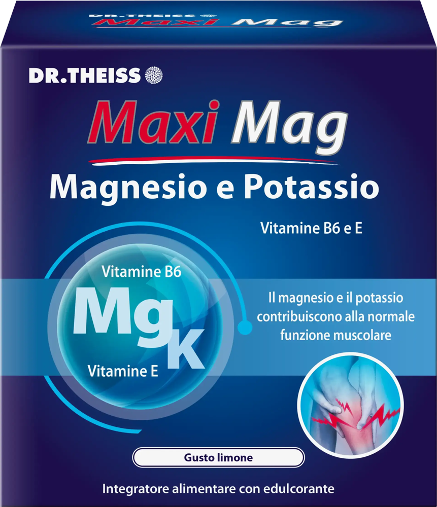 Maxi Mag – Magnesio e Potassio (citrato), Vit E, Vit B6